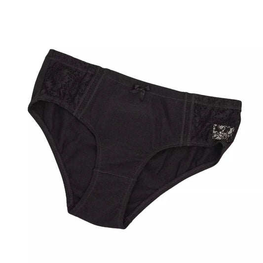 Roselle Everyday Essentials Cotton Lace Brief | Full Coverage Women's Panty