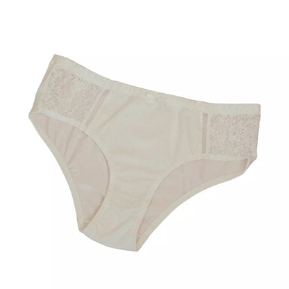 Roselle Everyday Essentials Cotton Lace Brief | Full Coverage Women's Panty