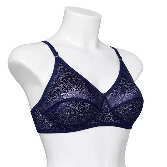 Roselle™ Luxury Floral Lace Wireless Bra – Soft Support & Everyday Comfort