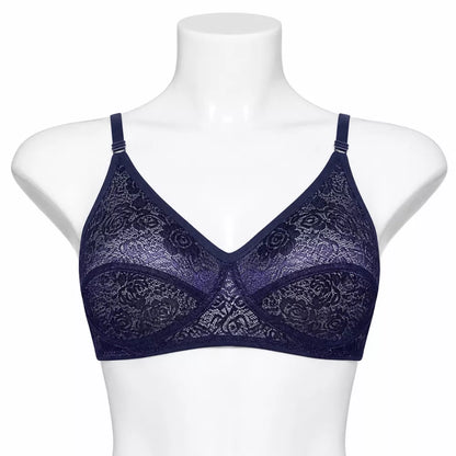 Roselle™ Luxury Floral Lace Wireless Bra – Soft Support & Everyday Comfort