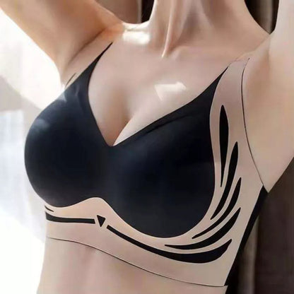 Roselle Seamless Wireless Push-Up Comfort Bra