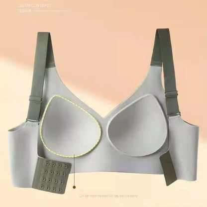 Roselle Seamless Wireless Push-Up Comfort Bra