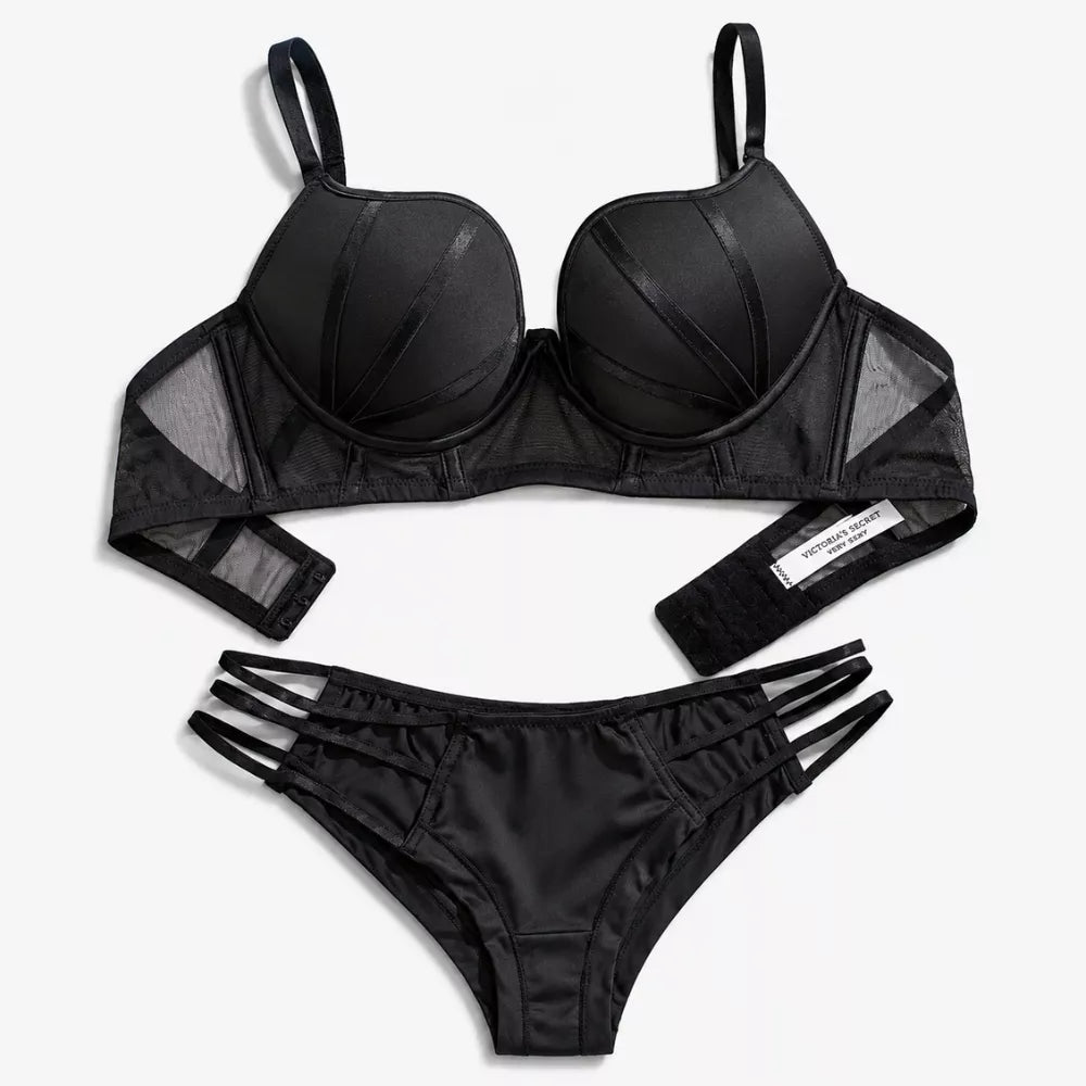Roselle Premium Padded Wired Bra & Panty Set – Elegant Everyday Collection