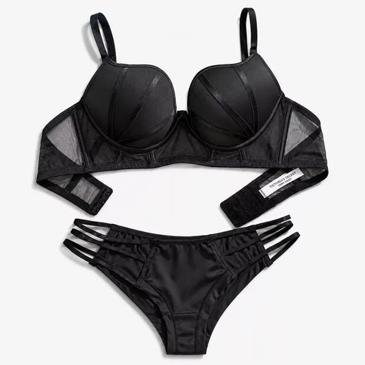 Roselle Premium Padded Wired Bra & Panty Set – Elegant Everyday Collection